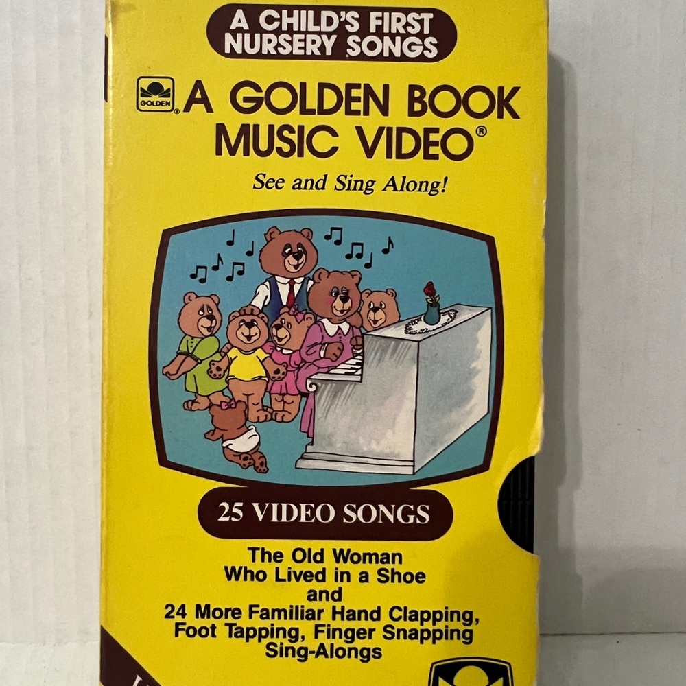 A Childs First Nursery Songs (VHS)